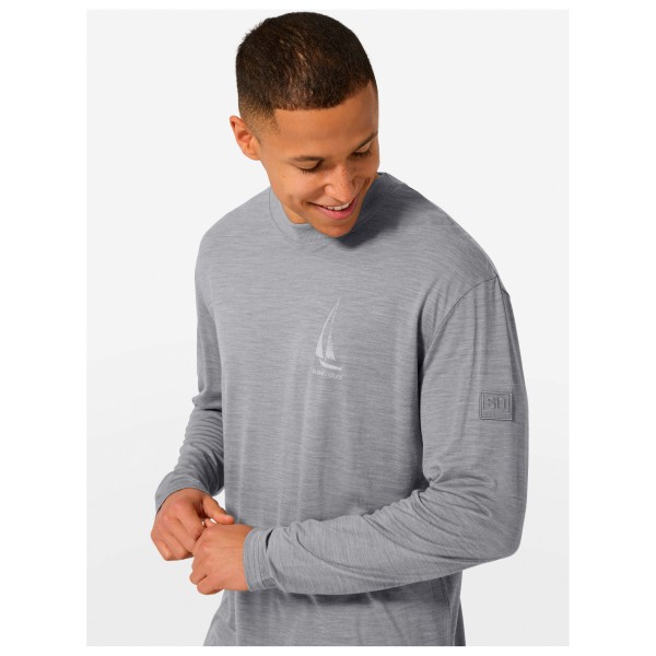 super.natural - Sailing Boat Bio Jersey L/S - Merino-shirt