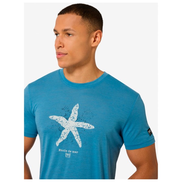 super.natural - Sea Star Tee - Merinotröja