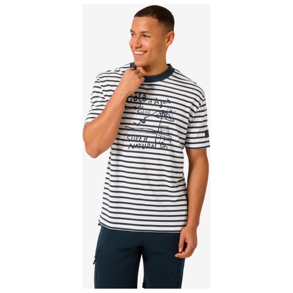 super.natural - Stripe Cote D'Azur Bio Jersey Tee - Merinotröja