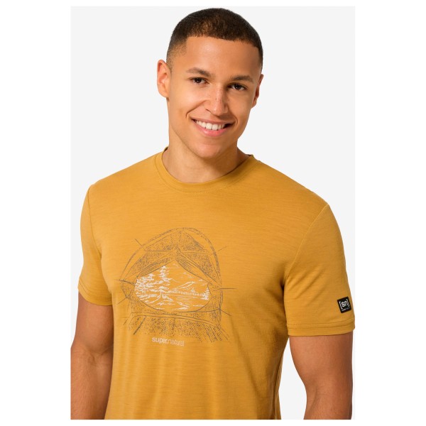 super.natural - Tent View Tee - Maglia merino