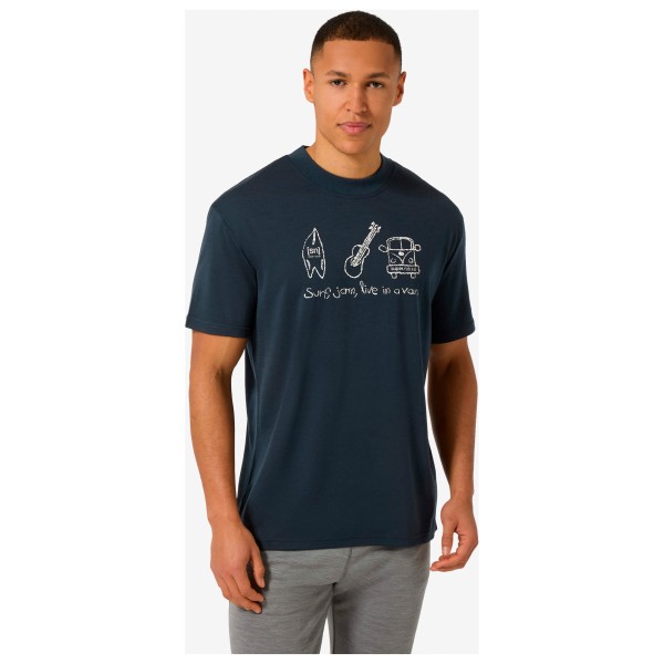 super.natural - Van Life Bio Jersey Tee - Merinotröja