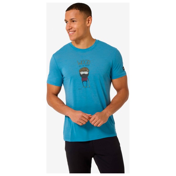 super.natural - Wood Crafti Tee - Maglia merino