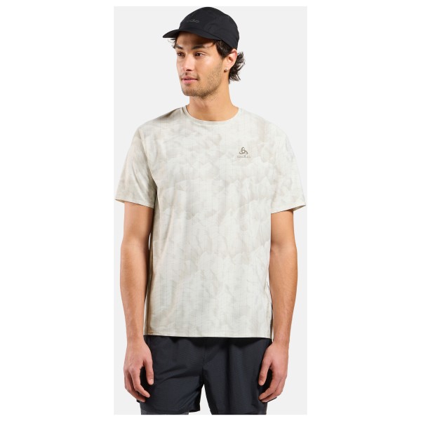 Odlo - Zeroweight Chill-Tec Print T-Shirt Crew Neck S/S - Laufshirt