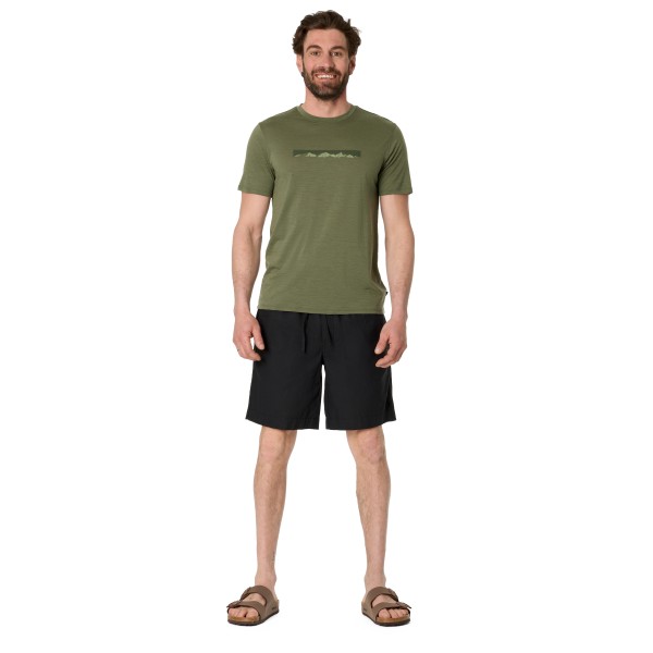 Stoic - Merino155 LaholmSt. Print T-Shirt Ridge - Merinoshirt