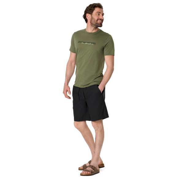 Stoic - Merino155 LaholmSt. Print T-Shirt Ridge - Merinoshirt