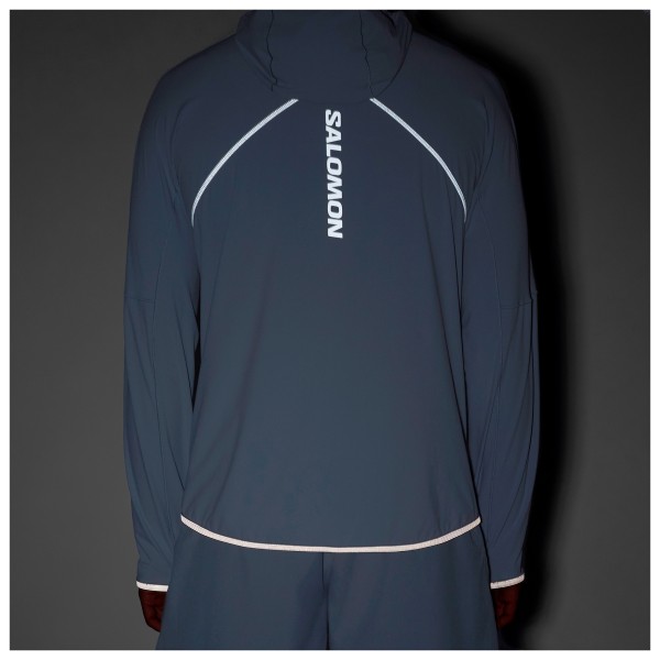 Salomon - Sense Aero Hybrid Half Zip Hoodie - Camiseta funcional