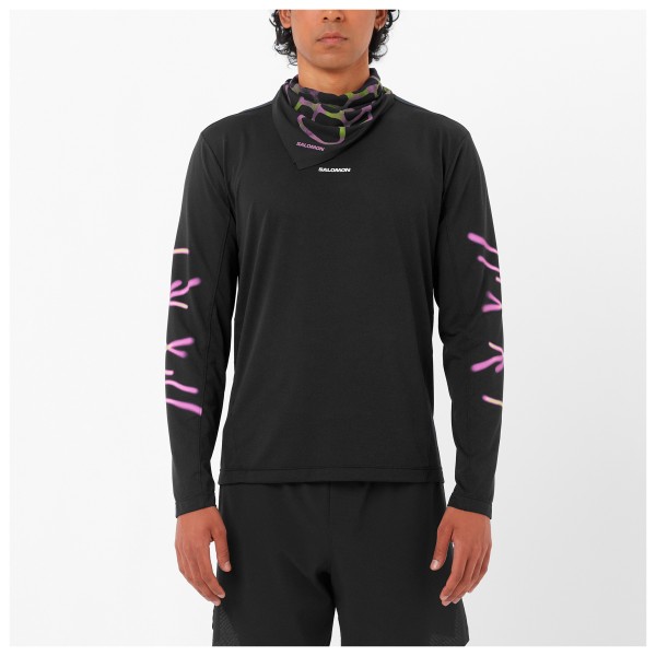 Salomon - SHKout Core L/S Tee GFX - Løbeshirt