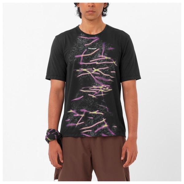 Salomon - SHKout Core S/S Tee GFX - Løbeshirt