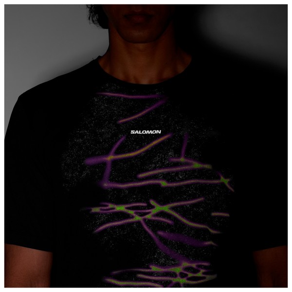 Salomon - SHKout Core S/S Tee GFX - Løbeshirt
