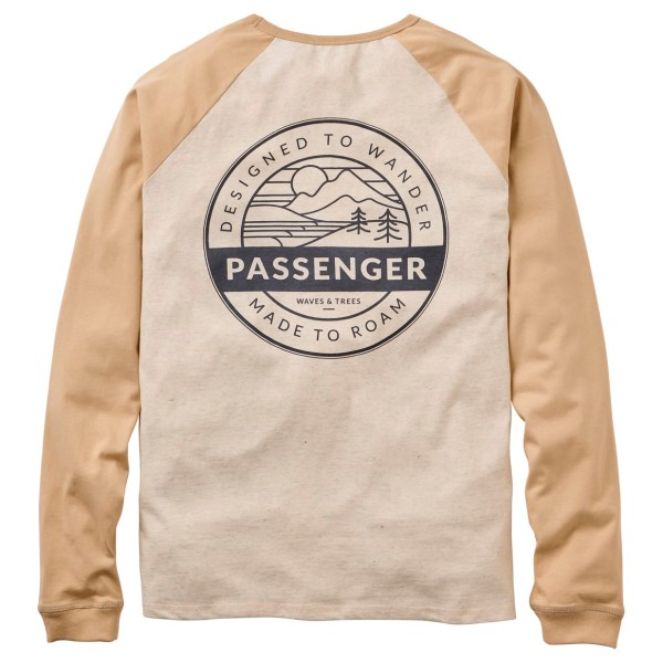 Passenger - Odyssey Recycled Cotton Raglan T-Shirt - Camiseta de manga larga