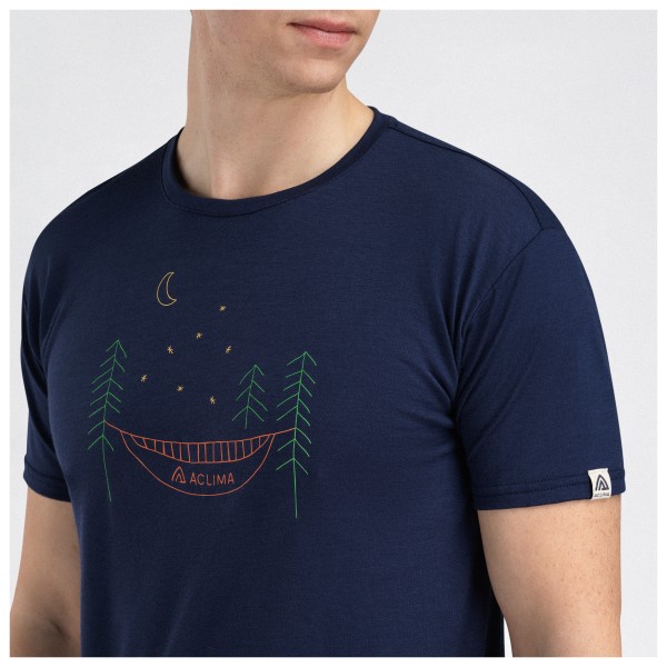 Aclima - Lightwool 140 Tee Forest - Merinovillapaita