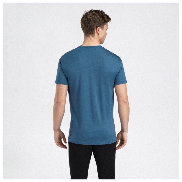 Aclima - Lightwool 140 Tee Salmon - Merinovillapaita