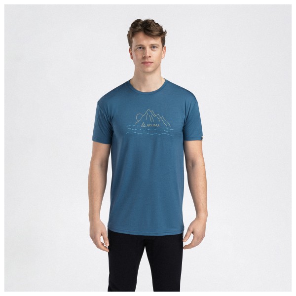 Aclima - Lightwool 140 Tee Sunset - Merinovillapaita