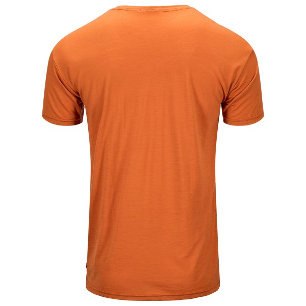 Aclima - Lightwool Tee Print Horn - Merinovillapaita