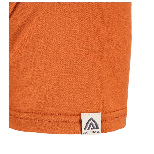 Aclima - Lightwool Tee Print Horn - Merinovillapaita