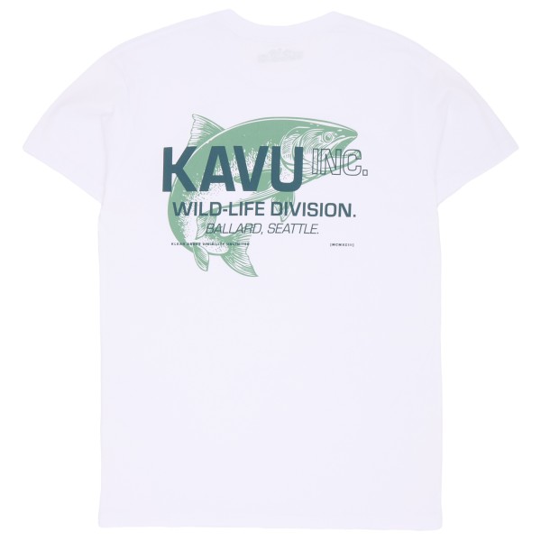 KAVU - Wild Life Tee - Camiseta de manga corta