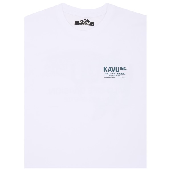 KAVU - Wild Life Tee - Camiseta de manga corta