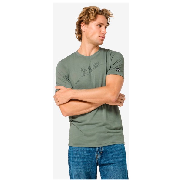 super.natural - Hiking Tee Exclusive - Haut en mérinos