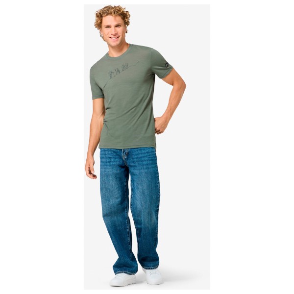 super.natural - Hiking Tee Exclusive - Haut en mérinos
