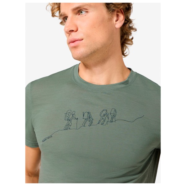 super.natural - Hiking Tee Exclusive - Haut en mérinos