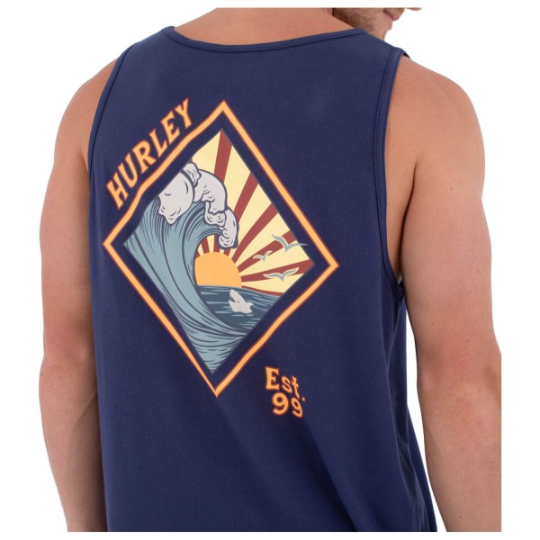 Hurley - Tank Printing Press Disques - Camiseta sin mangas