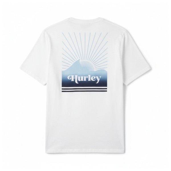 Hurley - Tee S/S Printing Press Surfwar - Camiseta de manga corta