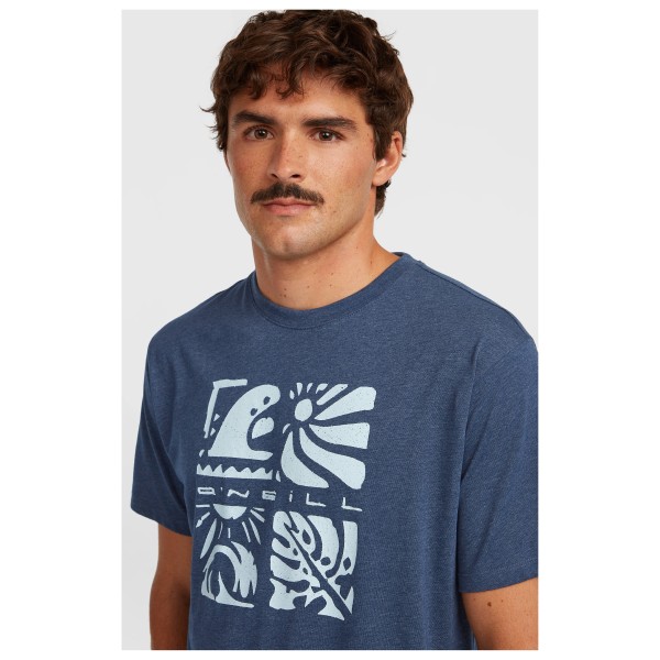 O'Neill - Melange Front Print T-Shirt - T-shirt