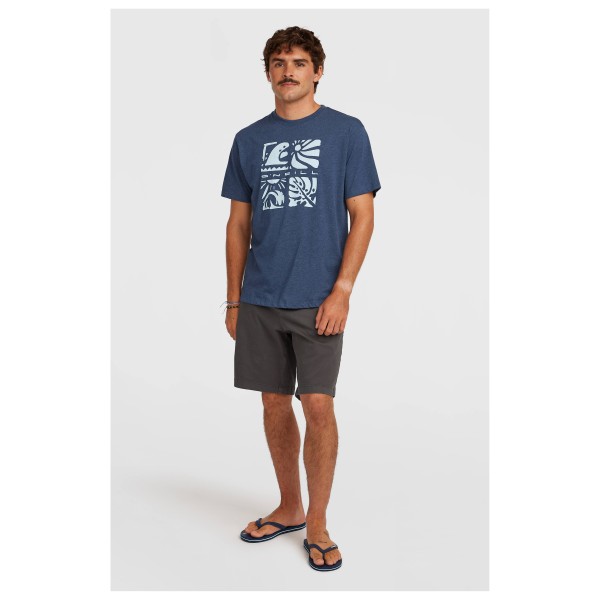 O'Neill - Melange Front Print T-Shirt - T-shirt