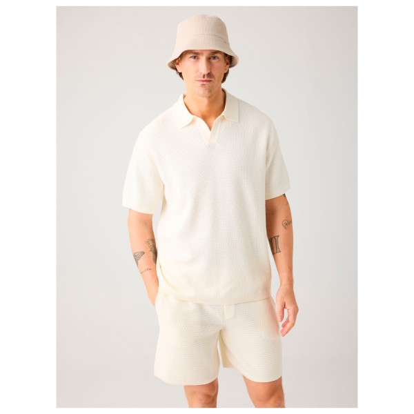 KnowledgeCotton Apparel - Organic Cotton Knitted Polo - Kragtröja