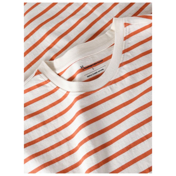 KnowledgeCotton Apparel - Organic Cotton Striped T-Shirt - Camiseta de manga corta