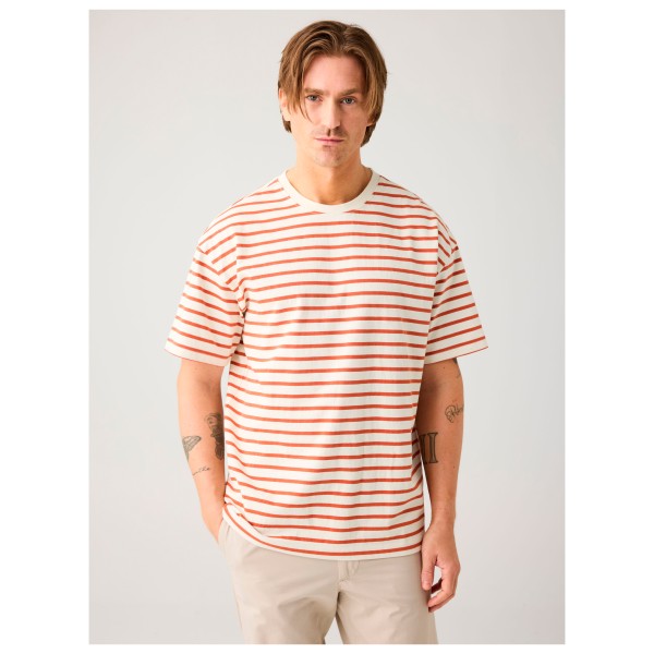 KnowledgeCotton Apparel - Organic Cotton Striped T-Shirt - T-Shirt
