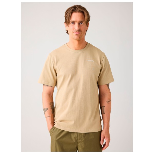 KnowledgeCotton Apparel - Regenerative Organic Cotton Back Print T-Shirt II - T-paidat