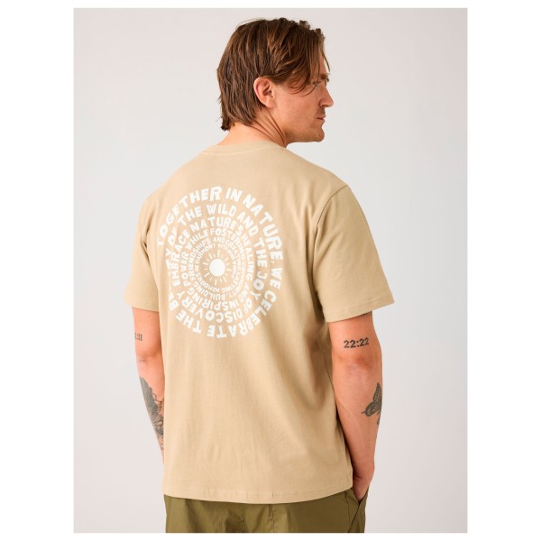 KnowledgeCotton Apparel - Regenerative Organic Cotton Back Print T-Shirt II - T-shirt