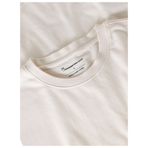 KnowledgeCotton Apparel - Regenerative Organic Cotton Chest Print T-Shirt - T-shirt
