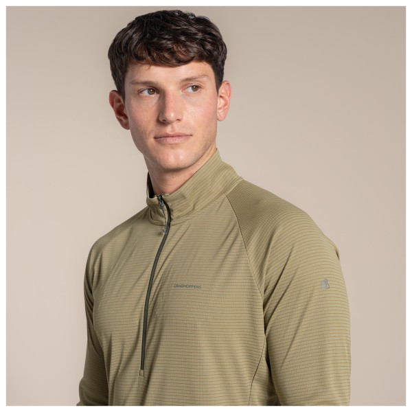 Craghoppers - Nosilife Solarshield+ Half Zip Top - Camiseta de manga larga