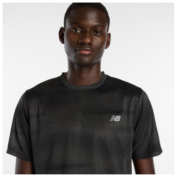 New Balance - Athletics Printed T-Shirt - Løbeshirt