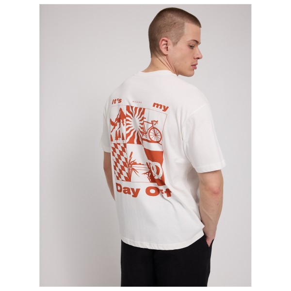 Mazine - Day Off Back Print T-Shirt - T-shirt
