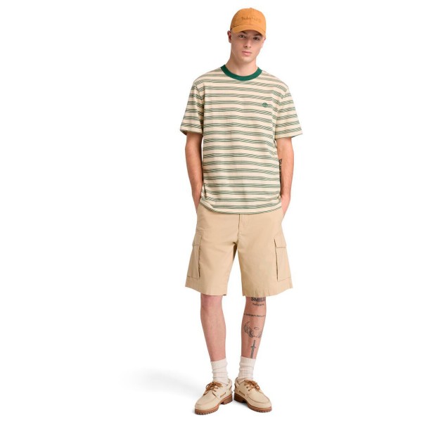 Timberland - 4 Rows Striped S/S Tee - Camiseta de manga corta