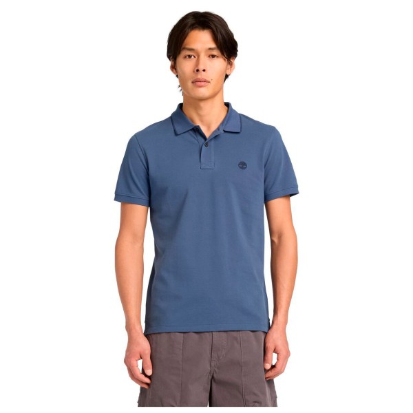 Timberland - Millers River Printed Neck S/S Polo - Poloshirt