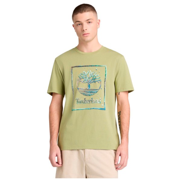 Timberland - Water Stack Logo S/S Tee - T-paidat