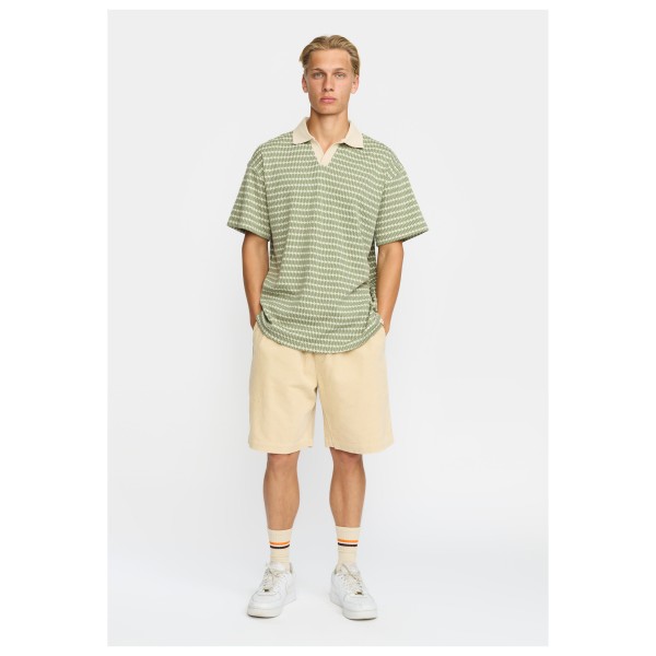 Revolution - Jaquard Polo Shirt - Kragtröja