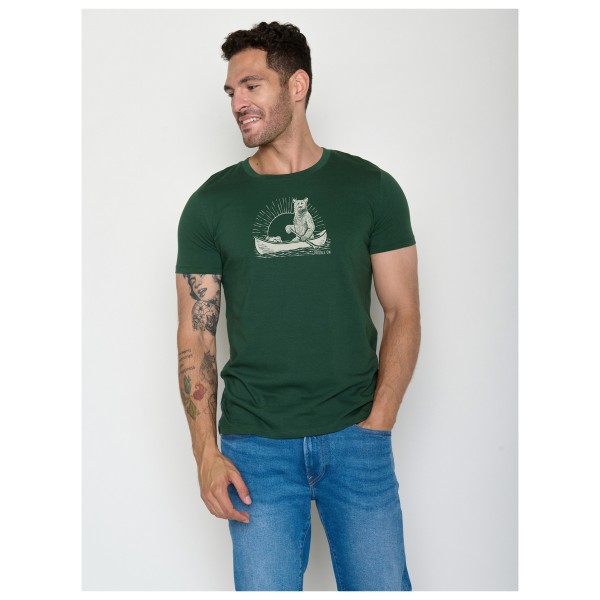 GreenBomb - Bear Canoe Guide T-Shirt - Camiseta de manga corta