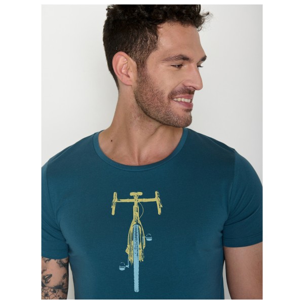 GreenBomb - Bike Front Stamp Guide T-Shirt - Camiseta de manga corta