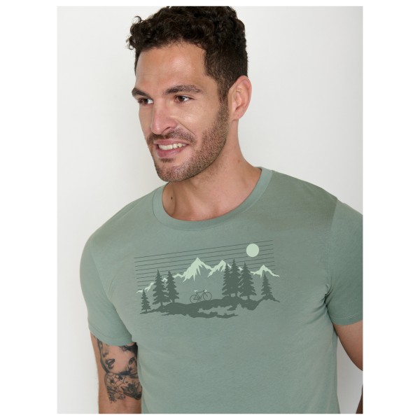 GreenBomb - Bike Mountain Pines Guide T-Shirt - Camiseta de manga corta