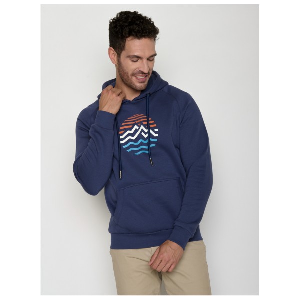 GreenBomb - Mountain Stripes Trek Hoodie - Munkjacka