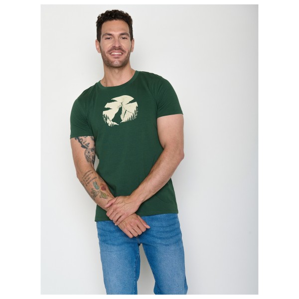 GreenBomb - Nature Clouds Ride Guide T-Shirt - Camiseta de manga corta