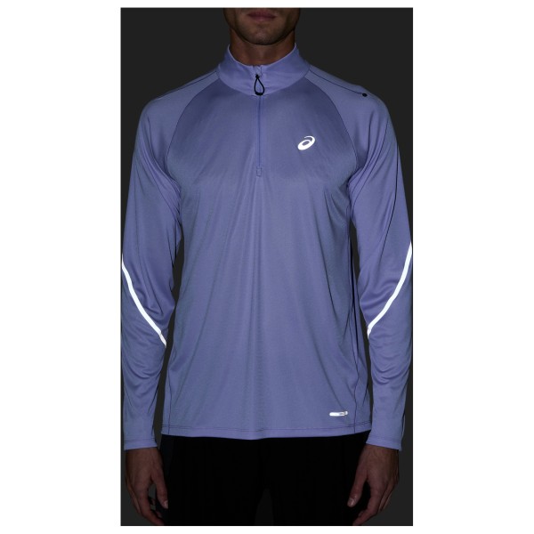 Asics - Road Lite-Show 1/2 Zip L/S Top - Løbeshirt