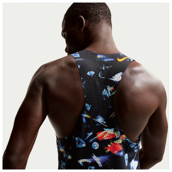 Nike - Dri-Fit ADV Aeroswift Singlet AOP - Hardloopshirt