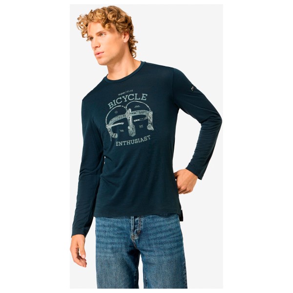 super.natural - Bike Enthusiast L/S - Camiseta de manga larga de merino