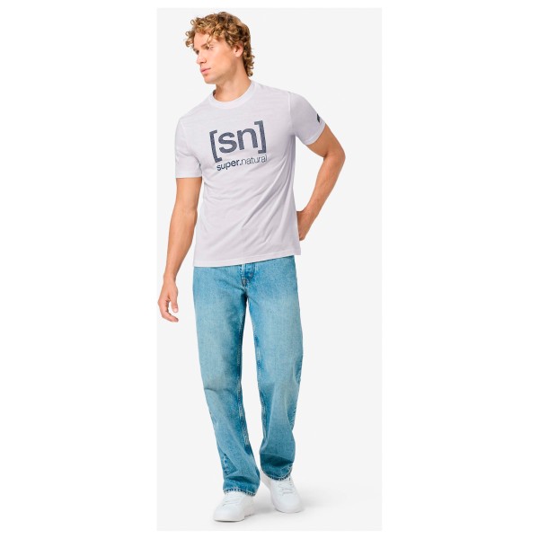 super.natural - Denilogo Bio Cotton Tee - Merinoshirt